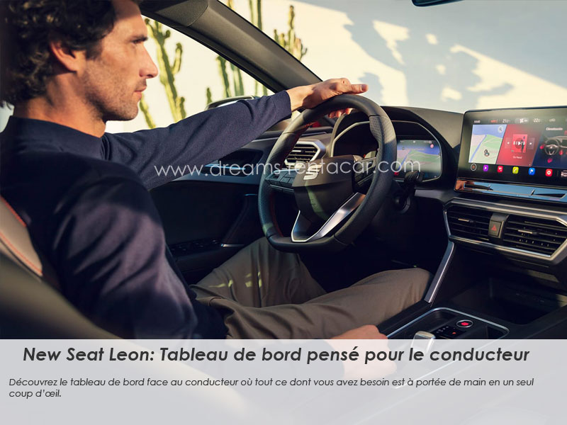 Promotion 03: Location SEAT LEON 1.4 TSI XCELLENCE BVA Boite AUTOMATIQUE (COMPACTE) en Tunisie