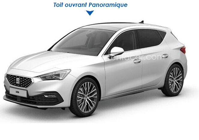 Promotion location de voiture à l’aéroport Tunis Carthage (TUN) et en Tunisie: Seat Leon 1.4 tsi xcellence bva COMPACTE AUTOMATIQUE à.p de 26.6 €/Jr