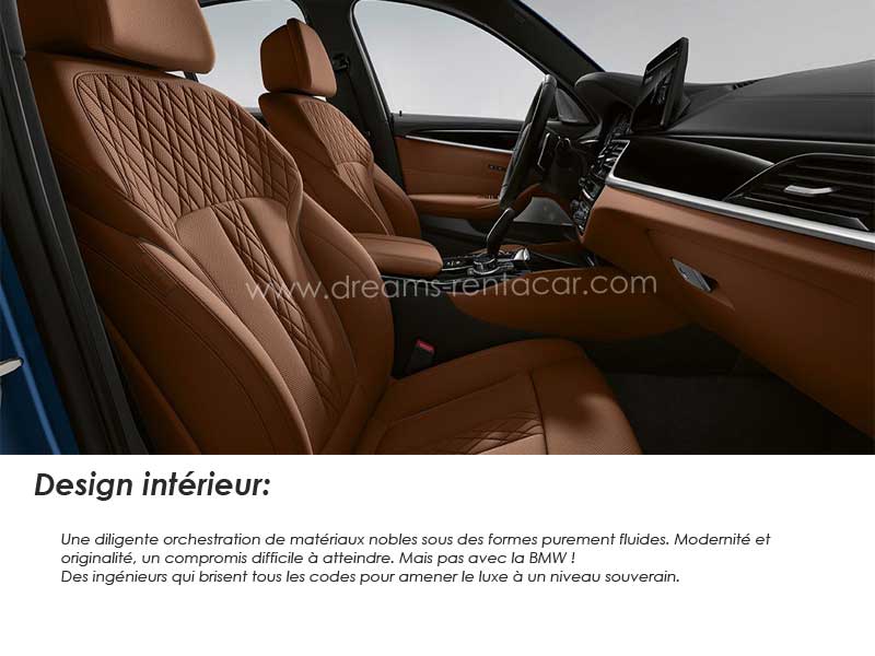 Promotion 01: Location BMW 520i BUSINESS LINE PLUS Boite AUTOMATIQUE (BERLINE PRESTIGE) en Tunisie