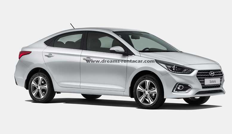 Promotion 01: Location HYUNDAI SOLARIS Boite MANUELLE (BERLINE) en Tunisie