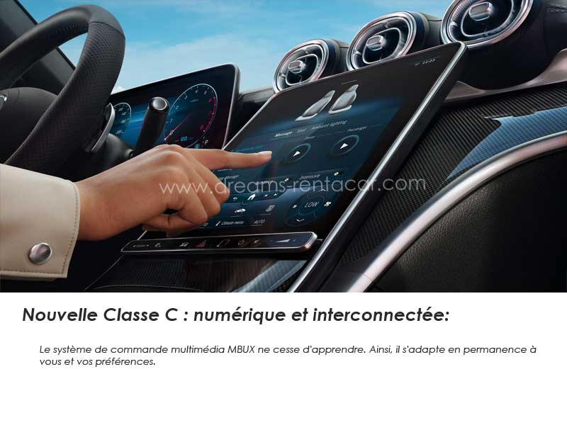 Promotion 03: Location MERCEDES C-CLASS AVANTGARDE Boite AUTOMATIQUE (BERLINE ROUTIERE) en Tunisie