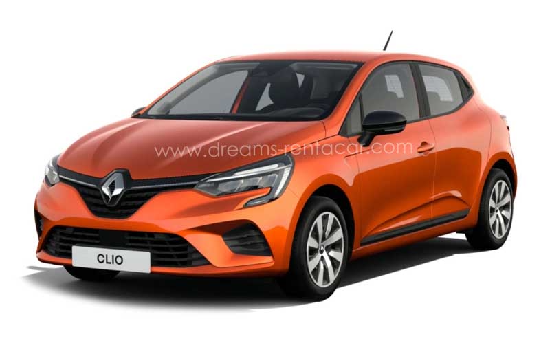 Promotion location de voiture à l’aéroport Tunis Carthage (TUN) et en Tunisie: Renault Clio 5 life plus CITADINE MANUELLE à.p de 0.0 €/Jr