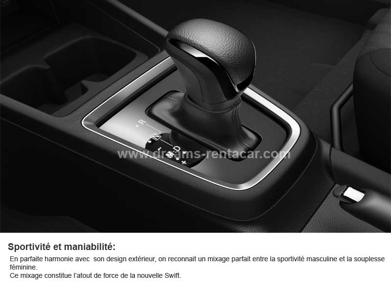 Promotion 09: Location SUZUKI SWIFT GLX BVA Boite AUTOMATIQUE (CITADINE) en Tunisie