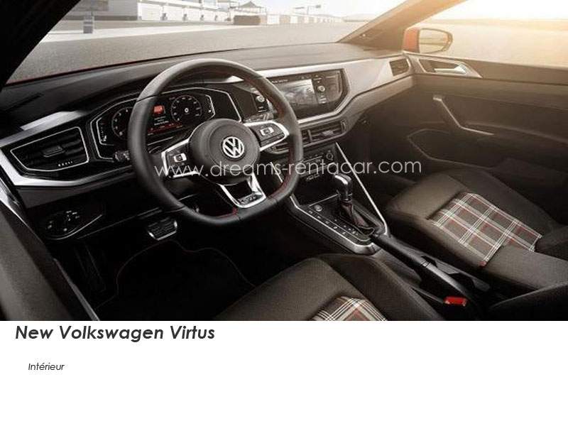 Promotion 03: Location VOLKSWAGEN VIRTUS HIGHLINE BVA Boite AUTOMATIQUE (BERLINE) en Tunisie