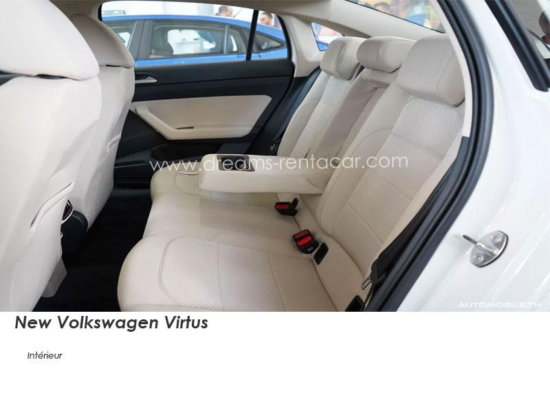 Promotion 05: Location VOLKSWAGEN VIRTUS HIGHLINE BVA Boite AUTOMATIQUE (BERLINE) en Tunisie